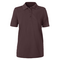 NEWPORT LADIES MESH POLO CHESTNUT FRONT